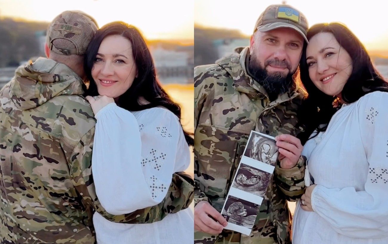 45-річна Соломія Вітвіцька вагітна первістком від нареченого-військового (відео)