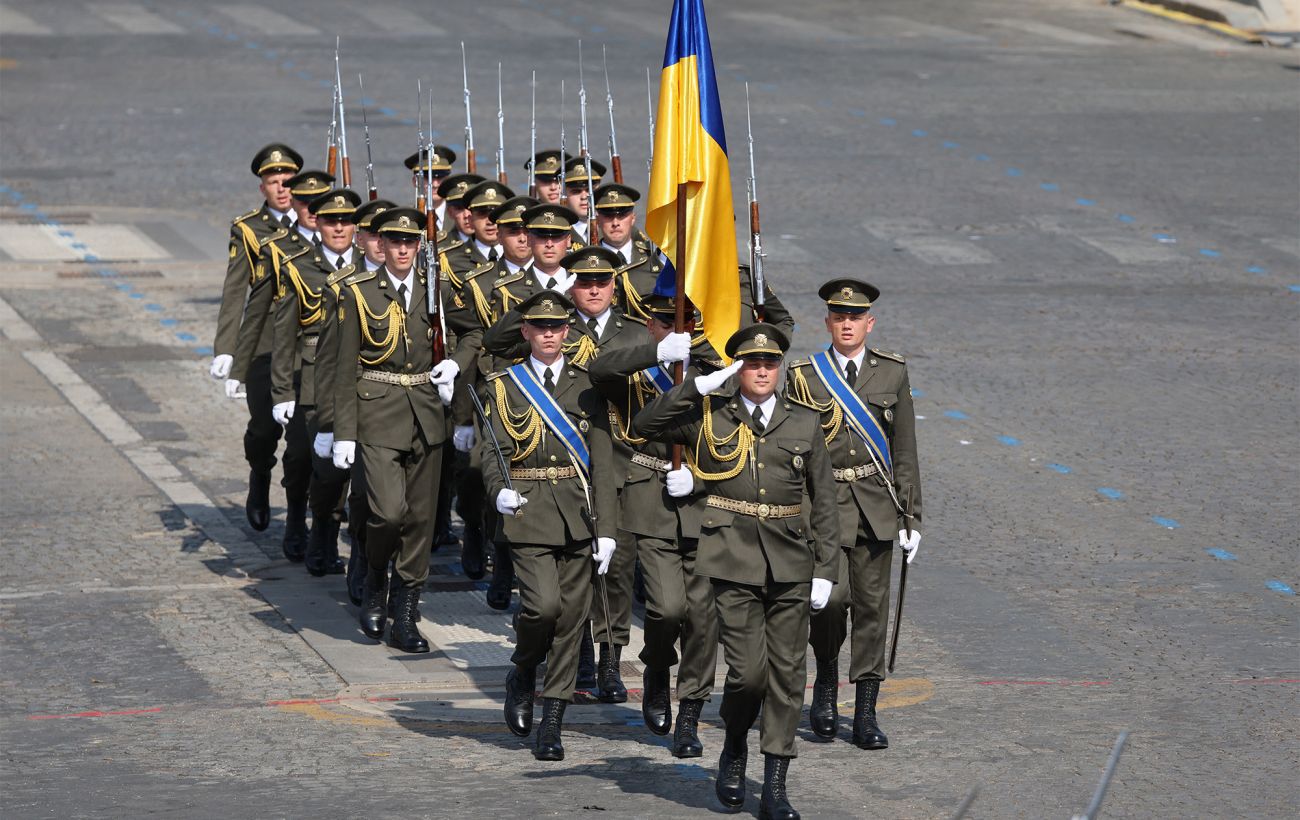 Уперше в історії українські воїни пройдуть парадом у Брюсселі