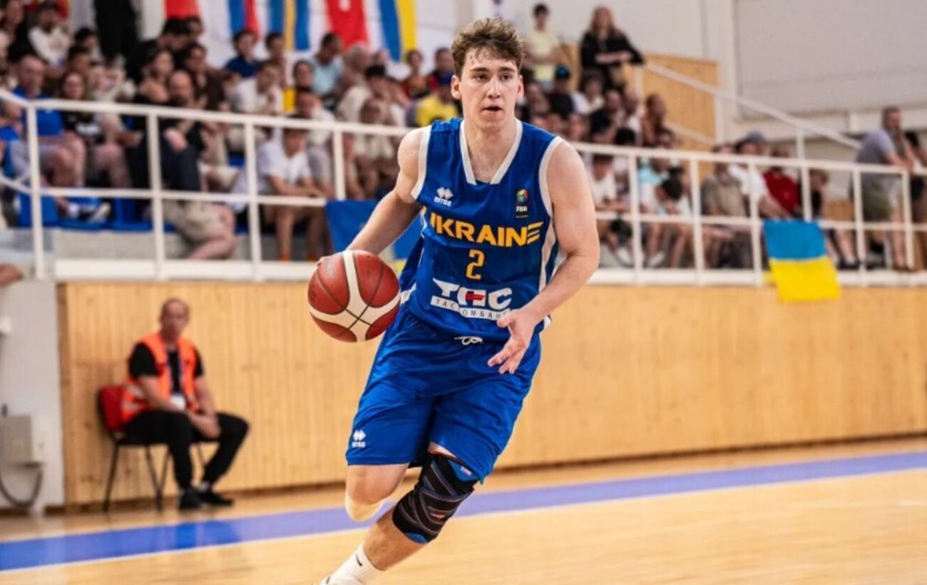 Капітана молодіжної збірної України визнали MVP Євробаскета U-20
